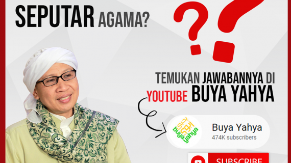 Youtube Buya Yahya menuju 500 K Subscribers
